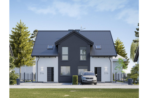 wielkopolskie, leszczyński, Lipno, Wilkowice, Wilkowice ul. Dębowa - lokale w zabudowie bliżniaczej na sprzedaż