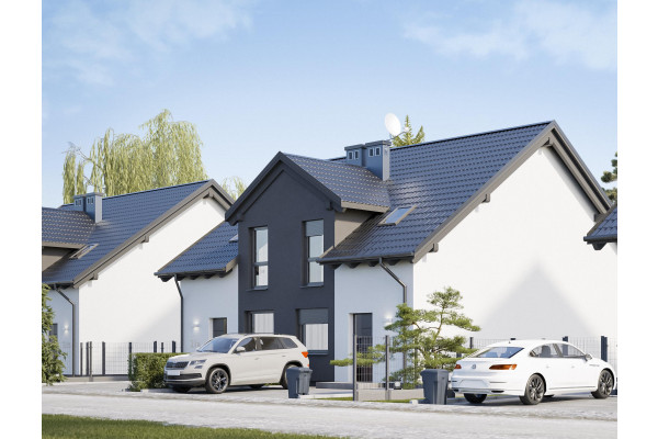 leszczyński, Lipno, Wilkowice, Wilkowice ul. Dębowa - lokale w zabudowie bliżniaczej na sprzedaż