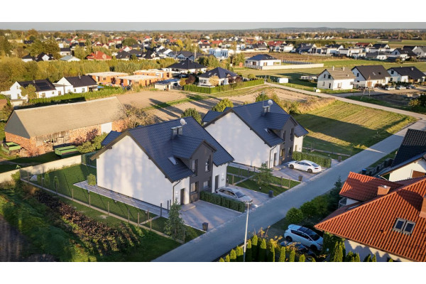 leszczyński, Lipno, Wilkowice, Wilkowice ul. Dębowa - lokale w zabudowie bliżniaczej na sprzedaż